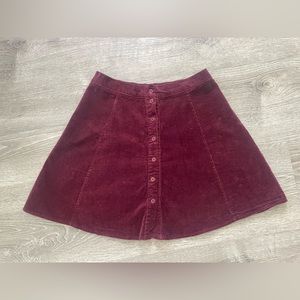 Brandy Melville corduroy skirt